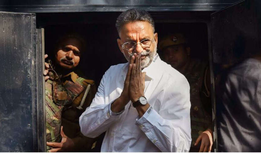  ഗുണ്ടാ തലവനും മുന്‍ എം.എല്‍.എയുമായിരുന്ന മുക്താര്‍ അന്‍സാരി ജയിലില്‍ വച്ച് മരിച്ചു