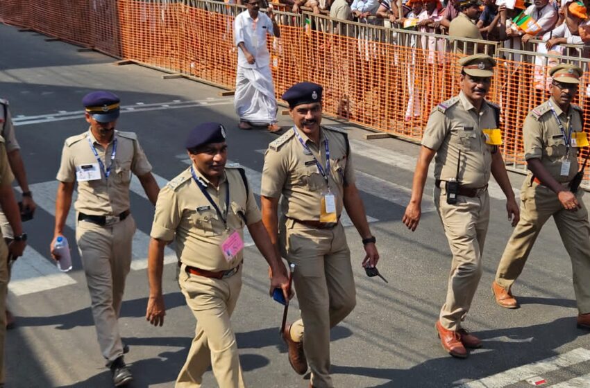  നരേന്ദ്രമോദി ഇന്ന് പാലക്കാട്ട്, 50,000 പേരെ അണിനിരത്തി കനത്ത സുരക്ഷ രാവിലെ റോഡ് ഷോ