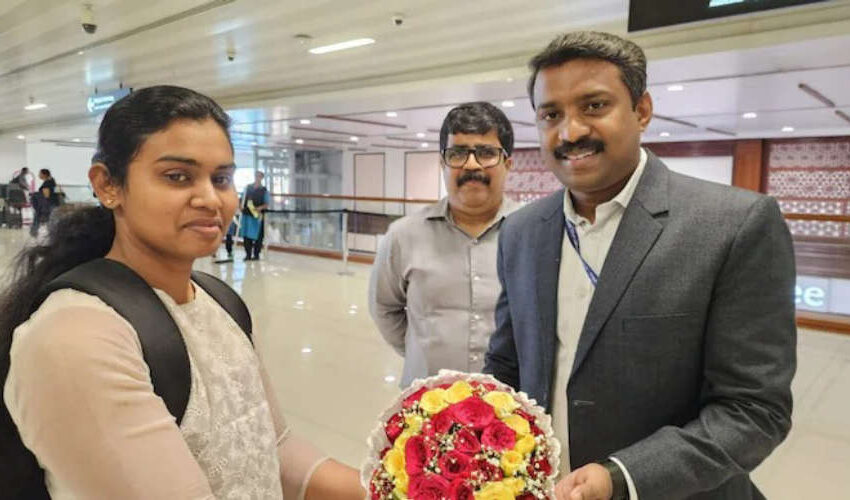  ഇറാന്‍ പിടിച്ചെടുത്ത ചരക്കുകപ്പലിലെ തൃശൂര്‍ സ്വദേശി നാട്ടിലെത്തി