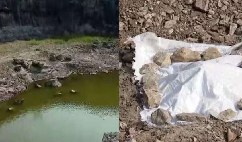  കരിങ്കല്‍ ക്വാറിയിലെ കുളത്തില്‍ മനുഷ്യന്റെ തലയോട്ടി