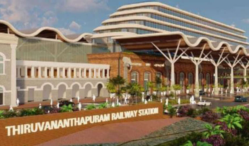  പുത്തനുടുപ്പിടാൻ തിരുവനന്തപുരം സെന്‍ട്രല്‍ റെയില്‍വേ സ്റ്റേഷൻ