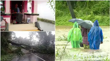  സംസ്ഥാനത്ത് മഴക്കെടുതി തുടരുന്നു; പലയിടത്തും വെള്ളക്കെട്ട്