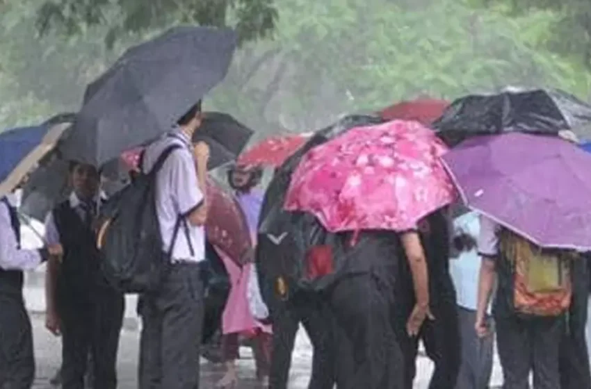  അതിശക്തമായ മഴ: മൂന്ന് ജില്ലകളിലെ വിദ്യാഭ്യാസ സ്ഥാപനങ്ങള്‍ക്ക് നാളെ അവധി