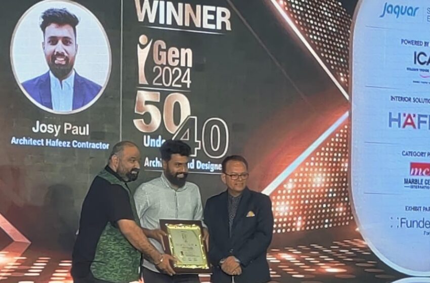  ഐജെന്‍ ടോപ് 50 ആര്‍ക്കിടെക് പട്ടികയില്‍ ഇടം നേടി മലയാളി