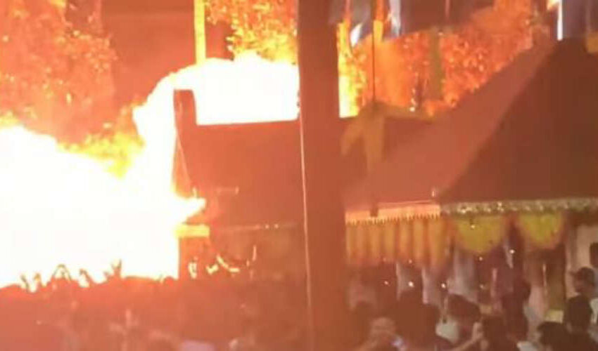  നീലേശ്വരം വെടിക്കെട്ടപകടം: കേസെടുത്ത് പൊലിസ്, പടക്കം സൂക്ഷിച്ചത് അനുമതിയില്ലാതെയെന്ന് ജില്ലാ കലക്ടര്‍