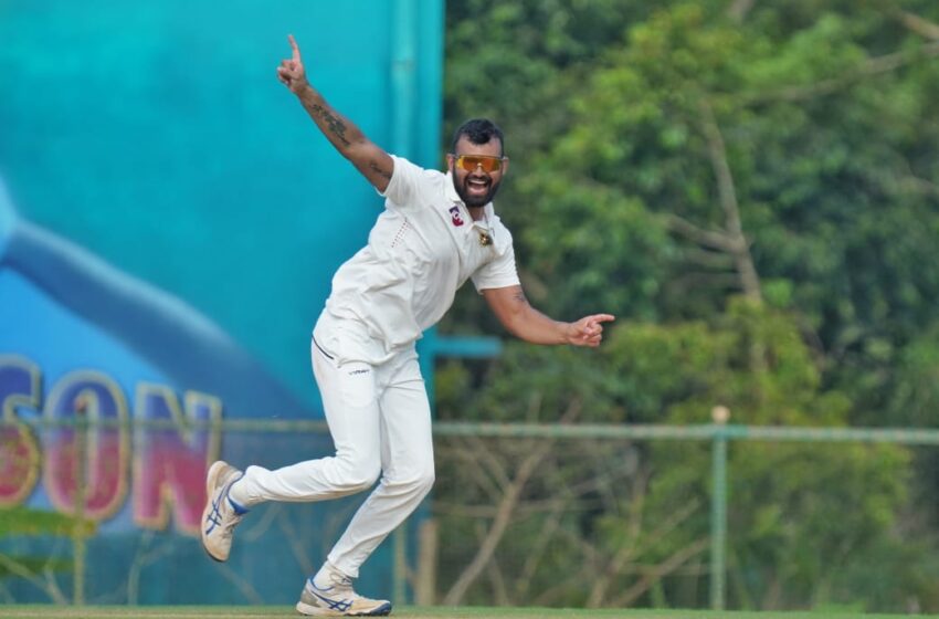  മഴ വില്ലനായി രണ്ടാം ദിനവും; പഞ്ചാബിന് ഒമ്പത് വിക്കറ്റ് നഷ്ടത്തിൽ 180 റൺസ്