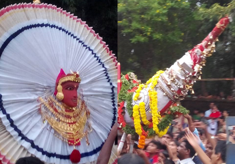  വടക്കൻ മലബാറിലെ പൂരക്കാലം തുടങ്ങുന്നു: കടലുണ്ടി വാവുത്സവത്തിന് പേടിയാട്ടു കാവിൽ കൊടിയേറി