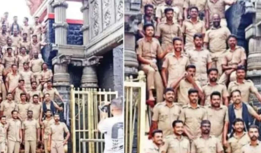  പൊലീസുകാരുടെ ഫോട്ടോഷൂട്ട്; മനഃപൂര്‍വമല്ലെങ്കിലും അംഗീകരിക്കാനാകില്ലെന്ന് ഹൈക്കോടതി
