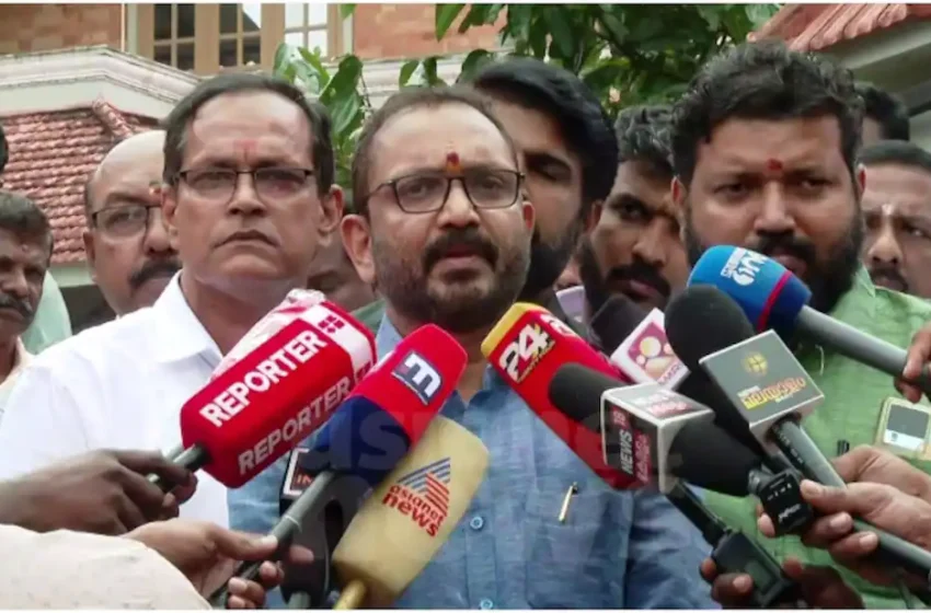 ‘പ്രസ്ഥാനത്തെ അപമാനിക്കാൻ ശ്രമിച്ച ഒരു മാധ്യമപ്രവർത്തകനെയും വെറുതെ വിടില്ല’; ഭീഷണിയുമായി കെ സുരേന്ദ്രൻ