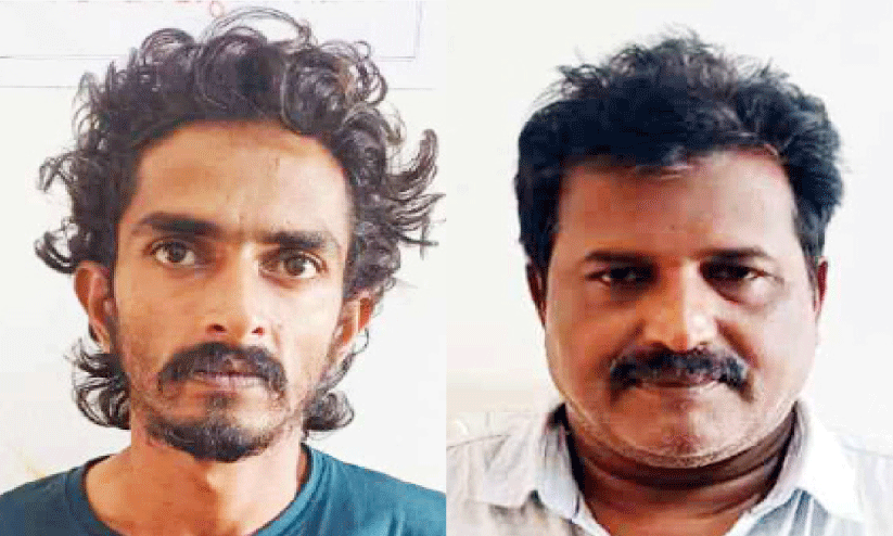  കഞ്ചാവുമായി രണ്ടുപേർ അറസ്റ്റിൽ