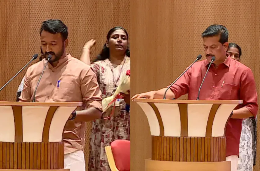  പുതിയ എംഎൽഎമാര്‍ സത്യപ്രതിജ്ഞ ചെയ്ത് ചുമതലയേറ്റു