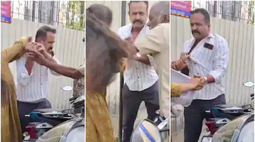  പെൺകുട്ടിയോട് തനിച്ച് വീട്ടിലേക്ക് വരാൻ ആവശ്യപ്പെട്ടു; ജയിലറെ നടുറോഡിൽ ചെരിപ്പൂരി തല്ലി പെൺകുട്ടി