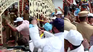  ഗേറ്റ് തകർത്തു, വിമത വൈദികർക്കെതിരെ നടപടി, 6 പേർക്ക് സസ്പെൻഷൻ