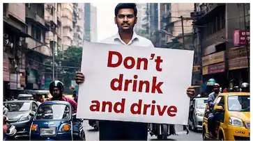  ‘മദ്യപിച്ച് വാഹനമോടിക്കരുത്’ എന്ന ബാനറുമായി യുവാവിനോട് ട്രാഫിക് ജംഗ്ഷനിൽ നിൽക്കാൻ ഉത്തരവിട്ട് മുംബൈ ഹൈക്കോടതി