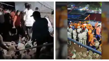  ആന്ധ്രയിൽ ക്ഷേത്ര മതിൽ തകർന്നുവീണ് എട്ട് പേർ മരിച്ചു; രക്ഷാപ്രവർത്തനം തുടരുന്നു