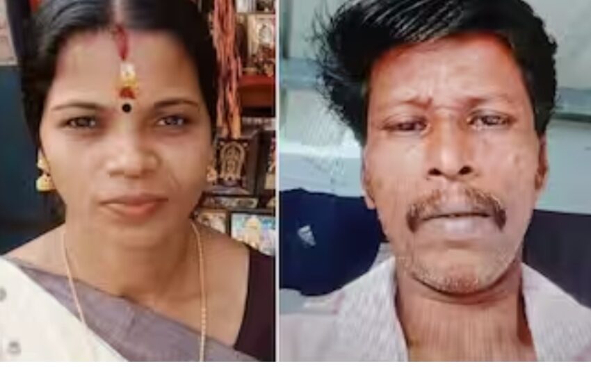  ഭാര്യയെ കത്രിക ഉപയോഗിച്ച് കുത്തിക്കൊന്നു, ഭർത്താവ് ഒളിവിൽ