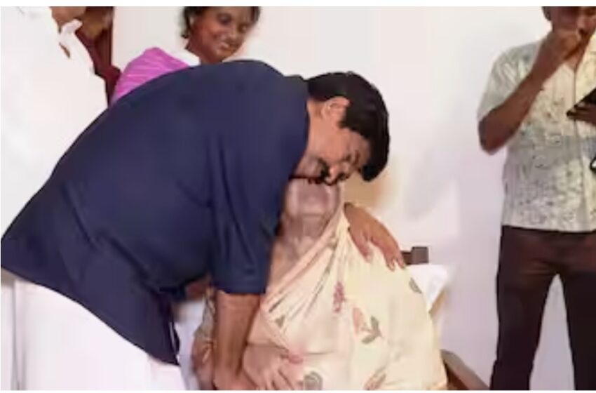  ഉമ്മയെ വാരിപ്പുണർന്ന് ഷൗക്കത്ത്; വൈകാരിക നിമിഷങ്ങൾക്ക് സാക്ഷിയായി ആര്യാടൻ ഹൗസ്