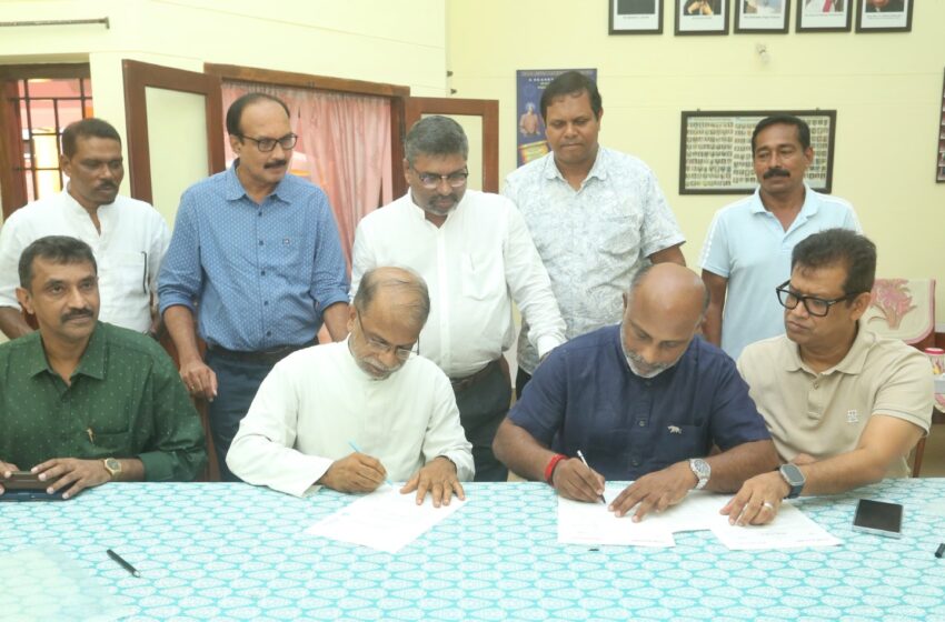  സെൻ്റ് സേവ്യേഴ്സ് കോളേജും കെ.സി.എയും തമ്മിലുള്ള കരാർ പുതുക്കി; ഗ്രൗണ്ട് ലീസ് 17 വർഷത്തേക്ക് കൂടി നീട്ടി