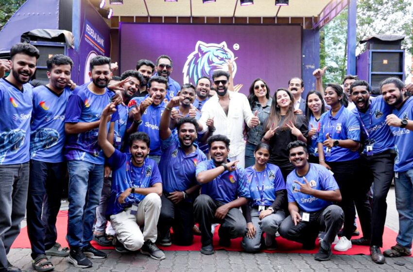 കൊച്ചിയുടെ നീലക്കടുവകളെ നെഞ്ചിലേറ്റി ഇൻഫോപാർക്ക്; ജില്ലയിലെ കെസിഎൽ കാൻ്റർവാൻ പര്യടനത്തിന് സമാപനം
