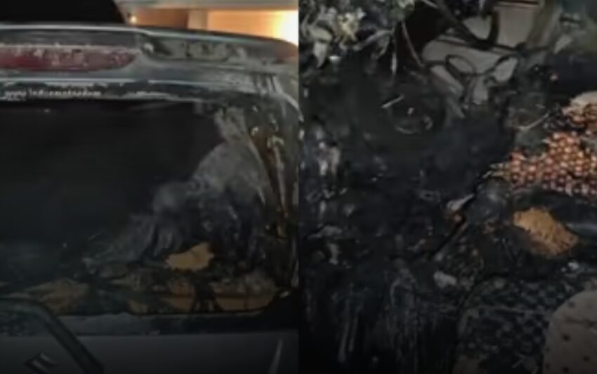  കാറിന് തീപിടിച്ച് വയനാട്ടിൽ ഒരാൾ മരിച്ചു, ഭാര്യയ്ക്കും മൂന്ന് മക്കൾക്കും പൊള്ളൽ